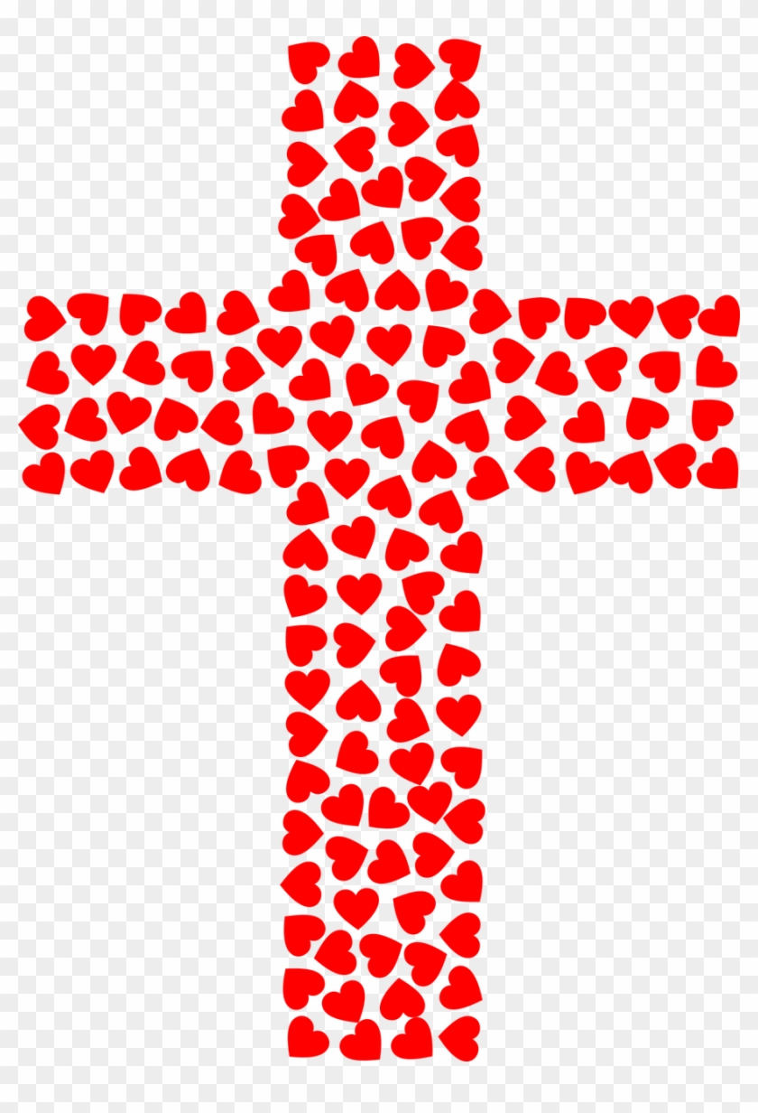 Jesus Cross Of Love - Kreuz Christus Clipart