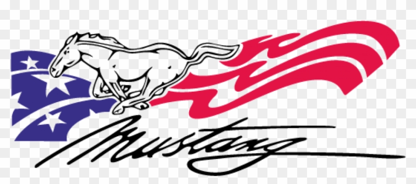 Logo Ford Mustang Clipartsco - Logo Mustang Usa - Png Download