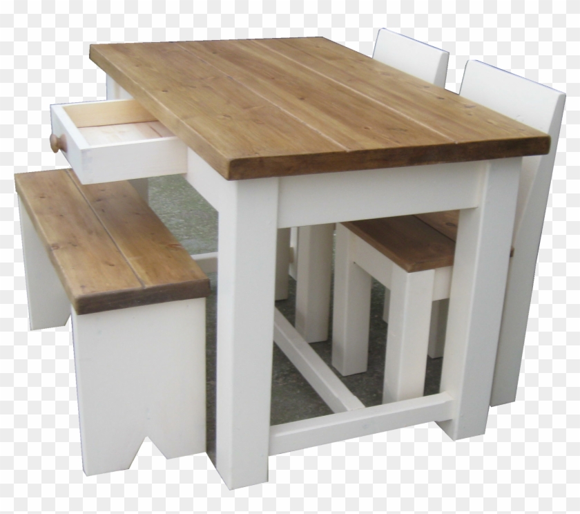 Refectory Table Set Larger Image - Picnic Table Clipart #916867
