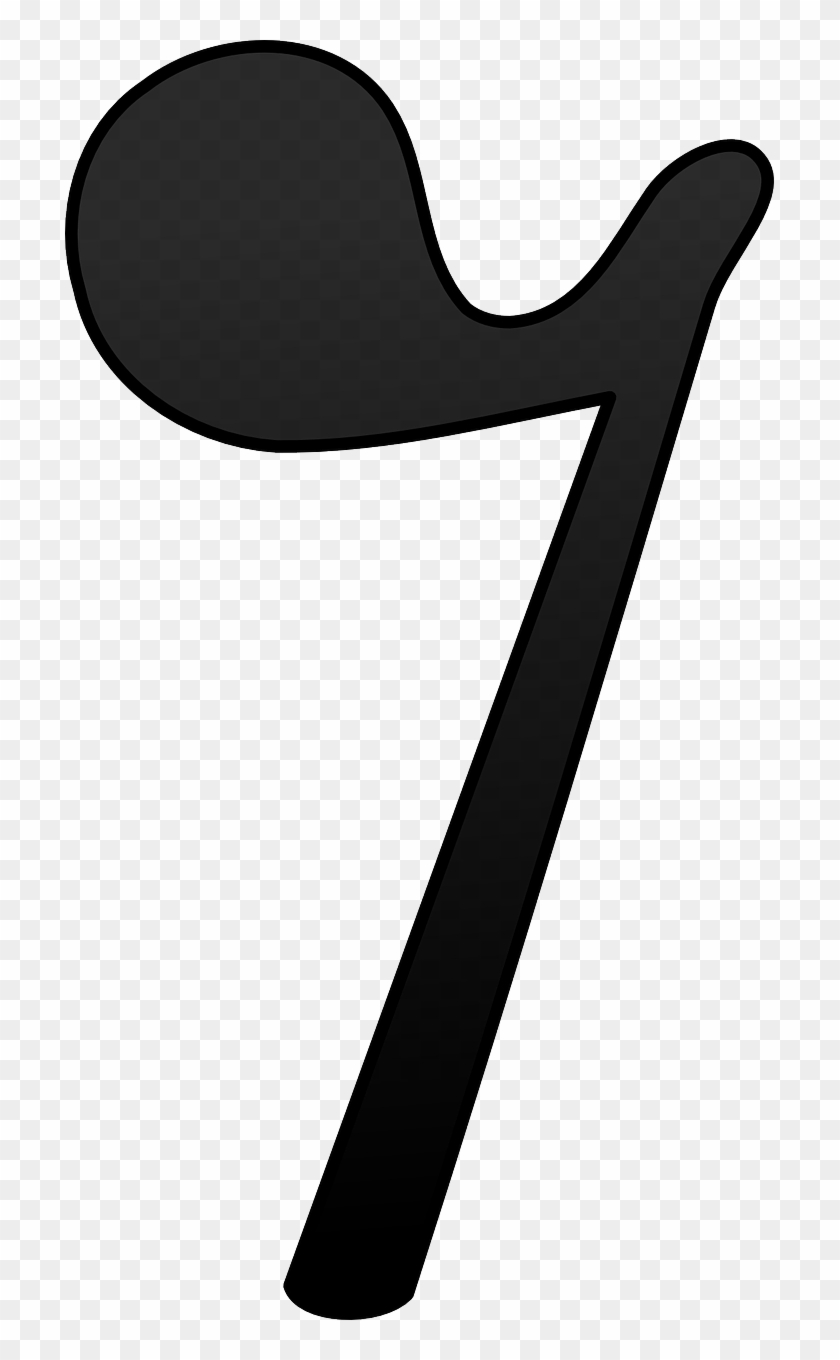 Eighth Note Music - Eighth Rest Clipart (#917031) - PikPng