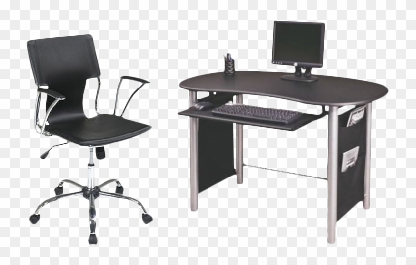 Office Star Saturn Multi Media Computer Desk And Dorado - Office Chair Clipart