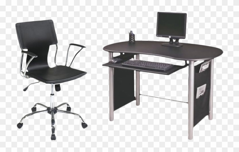 Office Star Saturn Multi Media Computer Desk And Dorado - Office Chair Clipart #917212