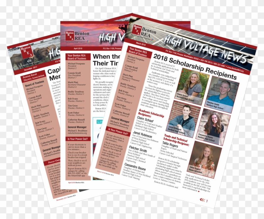 Newsletter Cover Image - Flyer Clipart