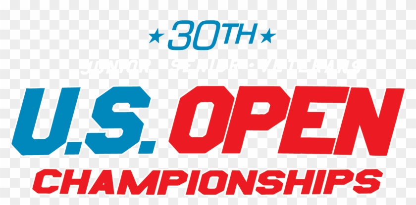 New Logo 2018 Us Open Red White Blue - Huairasinchi Clipart