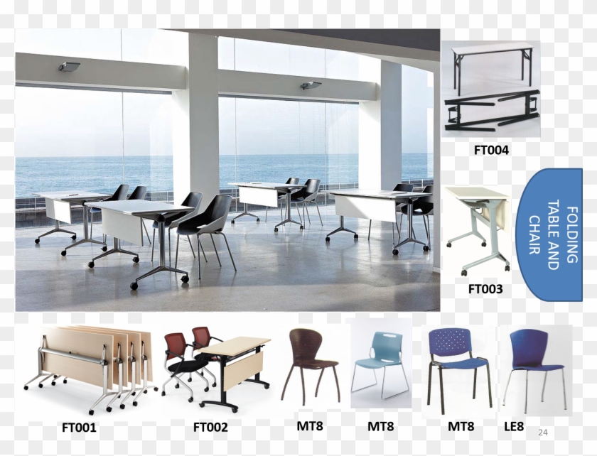 Student Chair And Table Malaysia - Office Folding Table Malaysia Clipart #917669