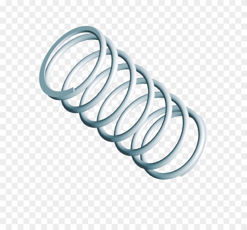 Compression Springs - Wire Spring Png, Transparent Png