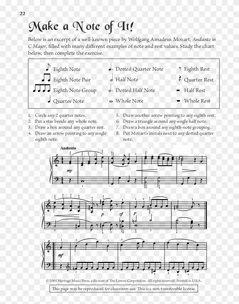 Heritage Music Press - Sheet Music Clipart #917938