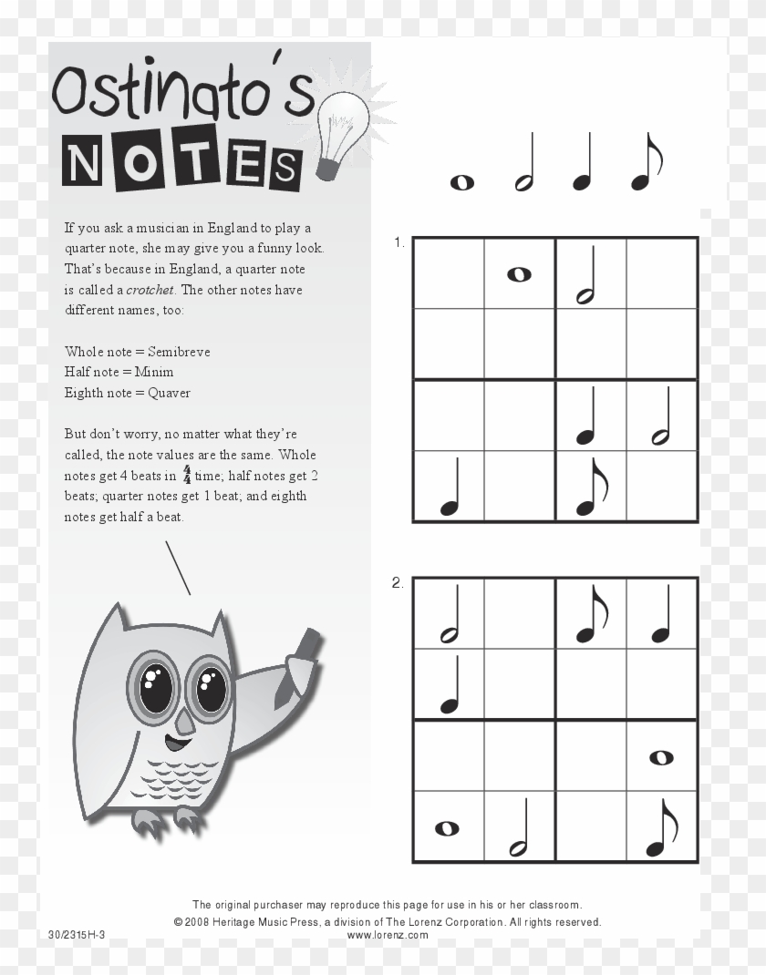 Music Sudoku For Kids Thumbnail Music Sudoku For Kids - Music Symbol Sudoku Clipart #917978