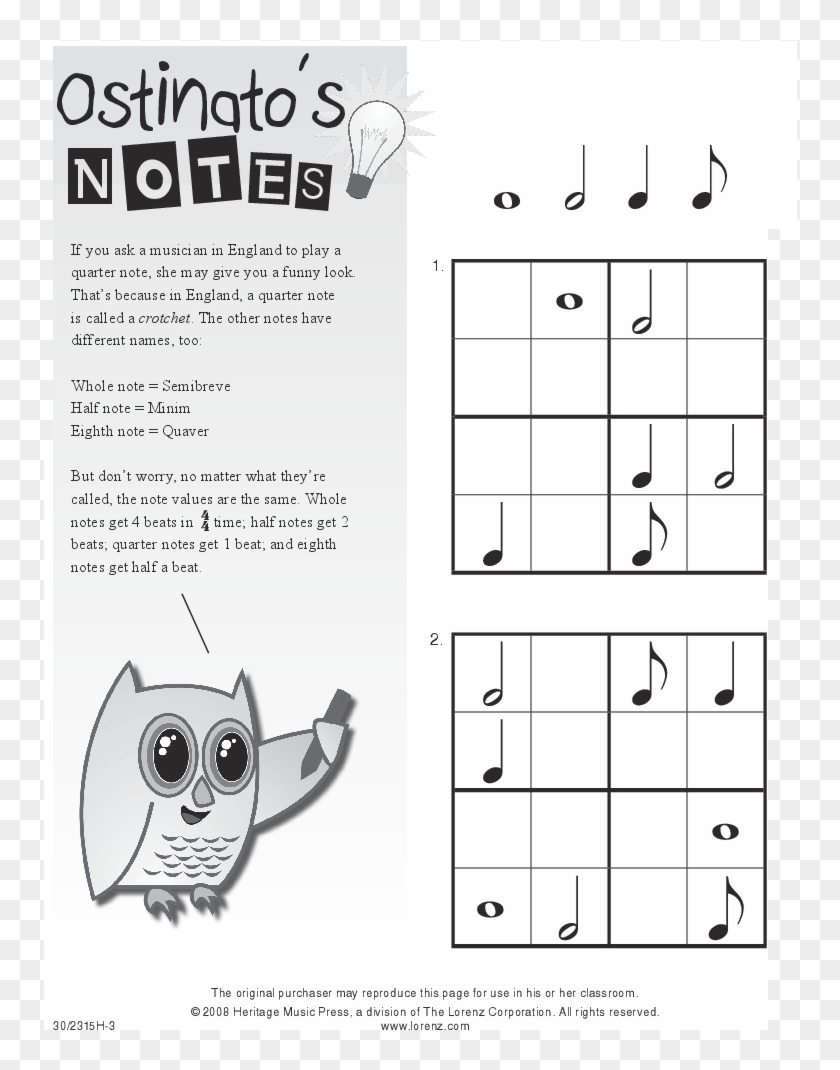 Music Sudoku For Kids Thumbnail Music Sudoku For Kids - Music Symbol Sudoku Clipart #917978