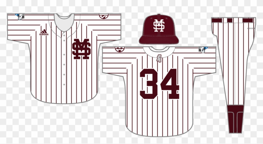 Baseball Stripe Clipart - Clipart Baseball Jersey Template - Png Download #918445