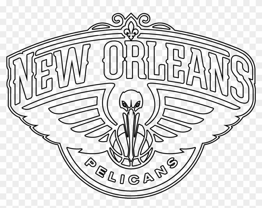 New Orleans Pelicans Vector Clipart #918595