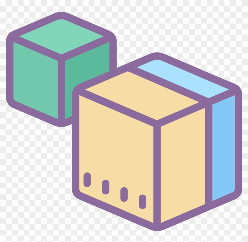 The Icon Is Composed Of A Hexagon With Isometrically - Modulos Icon Clipart