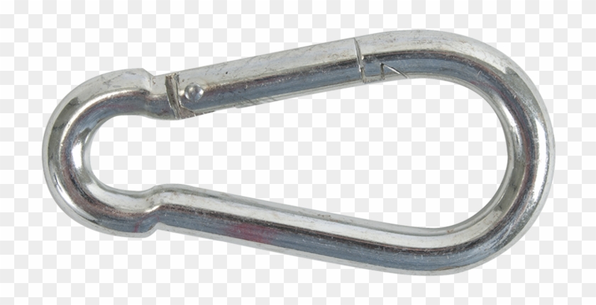 Handi-pak Hardware Spring Hook Zinc Plated 10mm X 100mm - Carabiner Clipart #918816