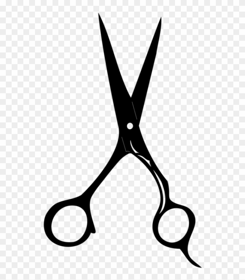 Barber Shears Png - Hair Salon Scissors Png Clipart