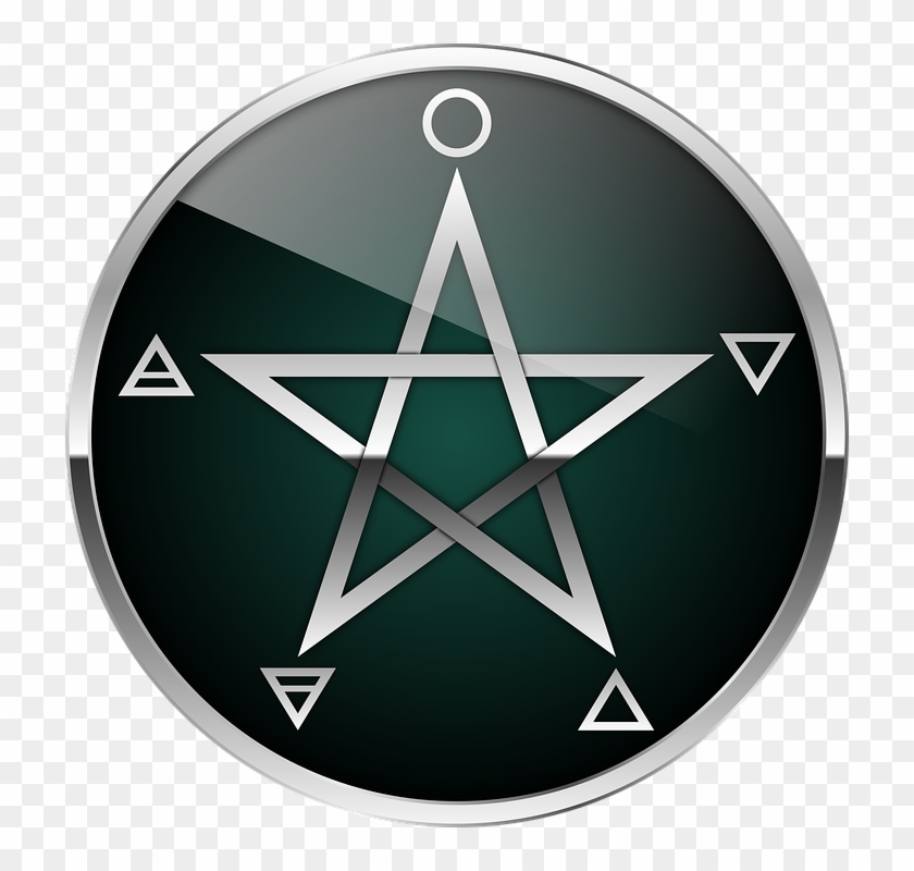Pentacle Png - Png Wicca Png Wheel Of The Year Transparent Free Image Clipart #919133