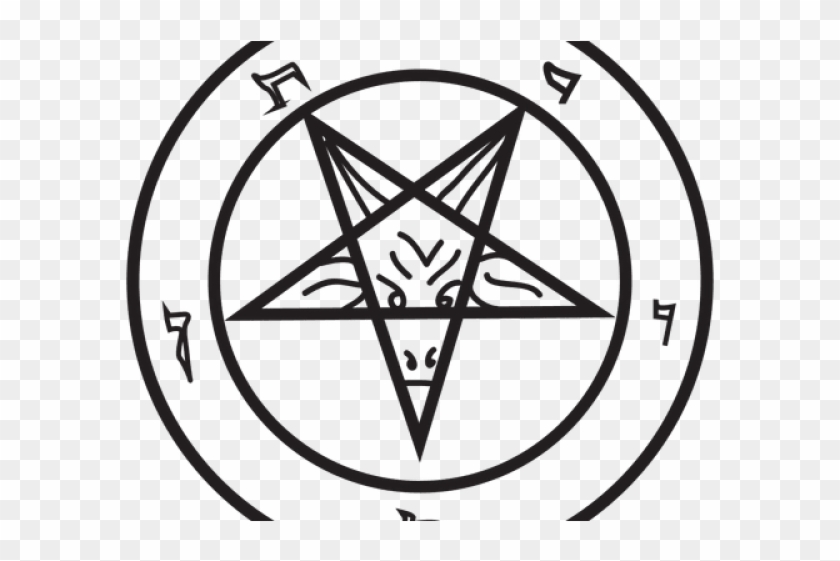 Satanic Logo Png Clipart #919218