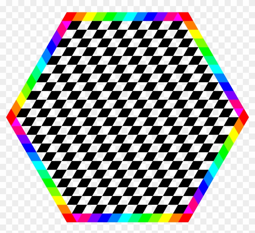 This Free Icons Png Design Of Rainbow Hexagon Ring Clipart