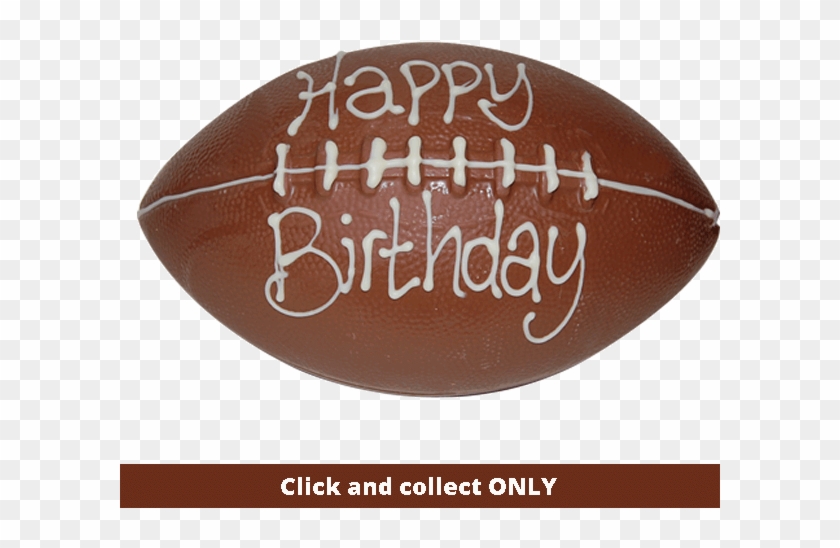 Chocolate Rugby Ball, Can Be Personalised With A Short - Chocolate Rugby Ball Clipart #919284