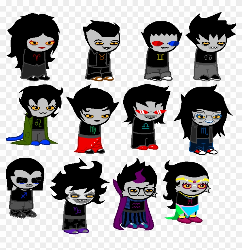 Homestuck Characters , Png Download - Troll Homestuck Clipart