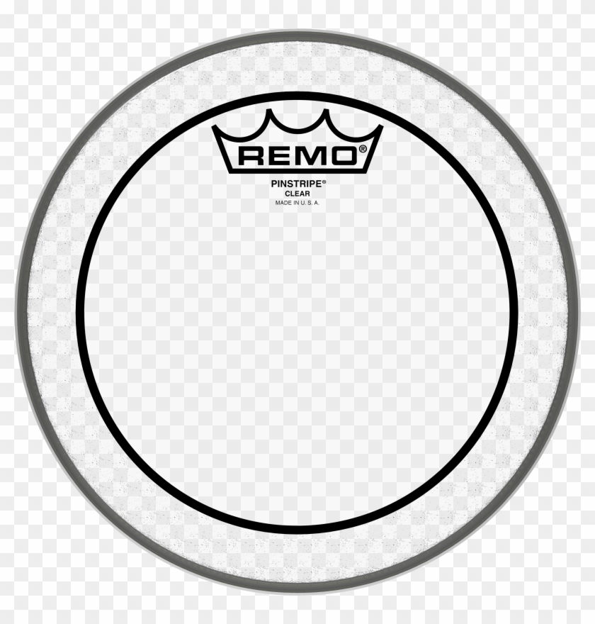 Remo Pinstripe Clear Drumhead, 8" - Remo Pinstripe Clear Clipart