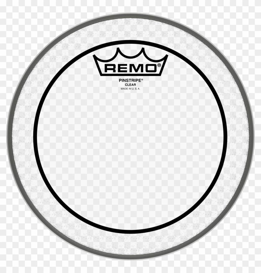 Remo Pinstripe Clear Drumhead, 8" - Remo Pinstripe Clear Clipart #919423