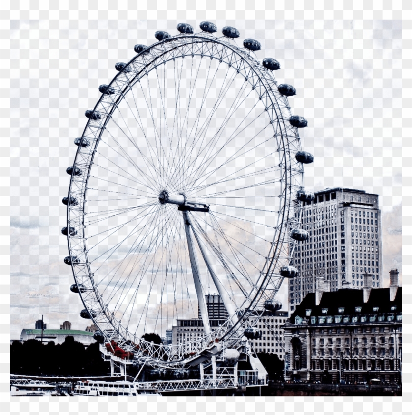 The London Eye Transparent Image - London Eye Clipart #920075