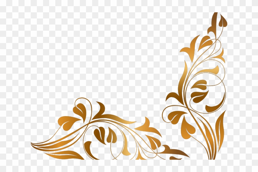 Tattoo Designs Clipart Png Format - Floral Vector Border Png Transparent Png #920102