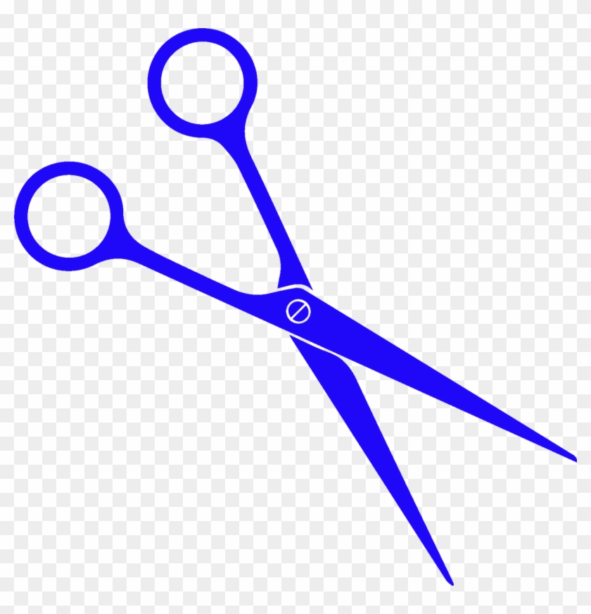 Hair Shears Png - Hair Dresser Scissors Svg Clipart #920370