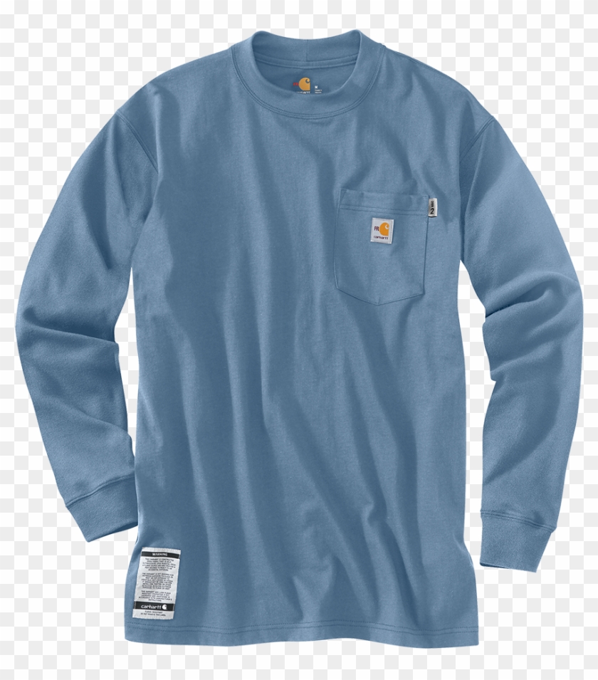 100235 Mblue - Long-sleeved T-shirt Clipart