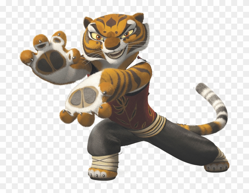 Kung Fu Panda Tiger - Jackie Chan In Kung Fu Panda 2 Clipart