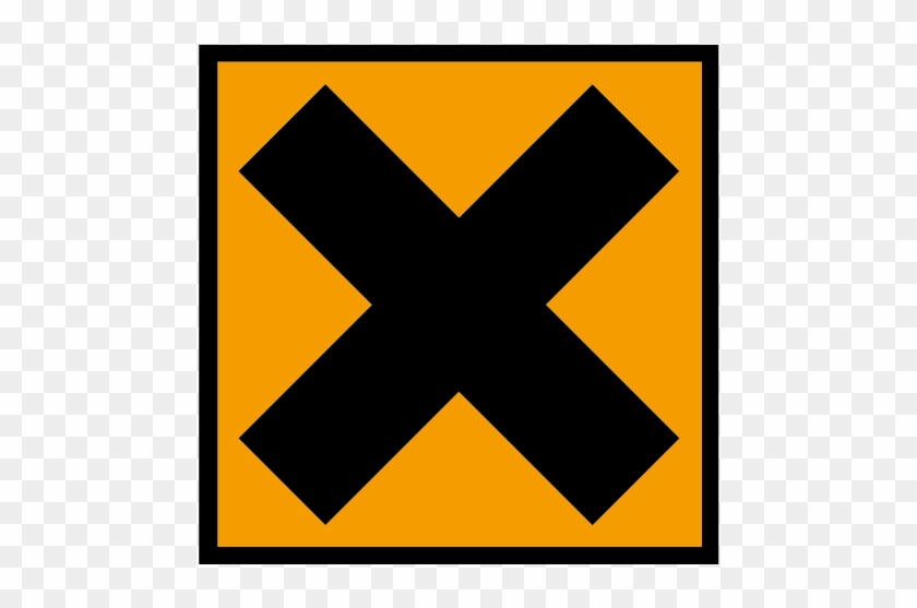 Irritant Sign - Examples Of Irritant Substances Clipart