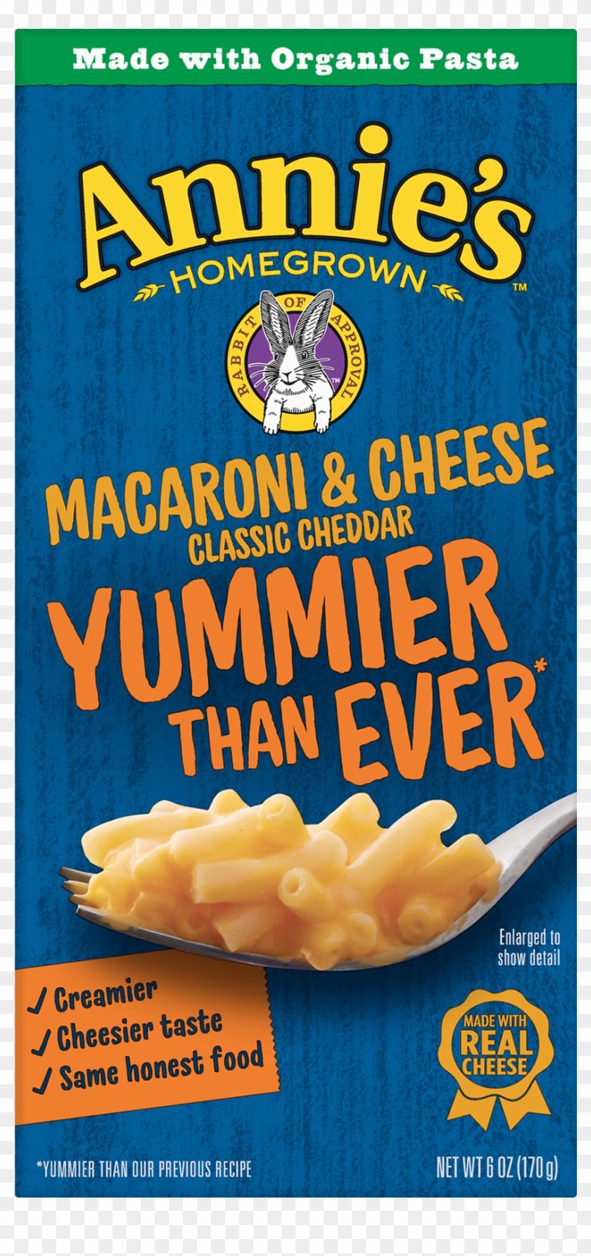 Annie's Mac & Cheese Pasta & Classic Mild Cheddar Mac - Annie’s Homegrown Clipart #920807