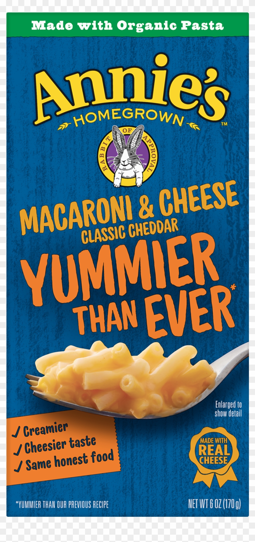 Annie's Mac & Cheese Pasta & Classic Mild Cheddar Mac - Annie’s Homegrown Clipart