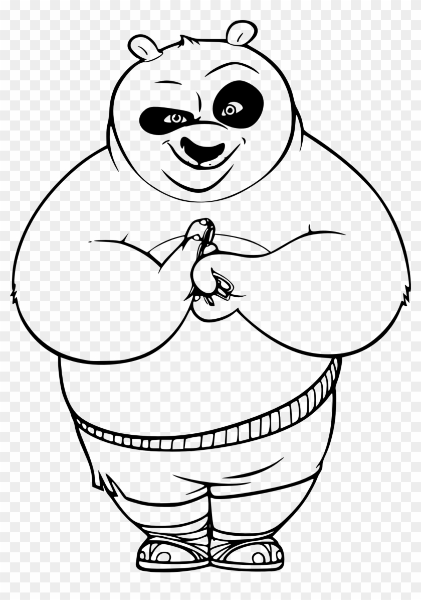 Kung Fu Panda Coloring Pages Photo - Kung Fu Panda Coloring Pages Clipart #921263