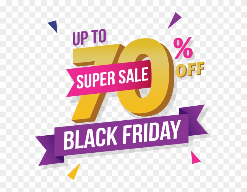 Black Friday 70% Offer Png - Jadual Perlawanan Liga Super 2012 Clipart #921329