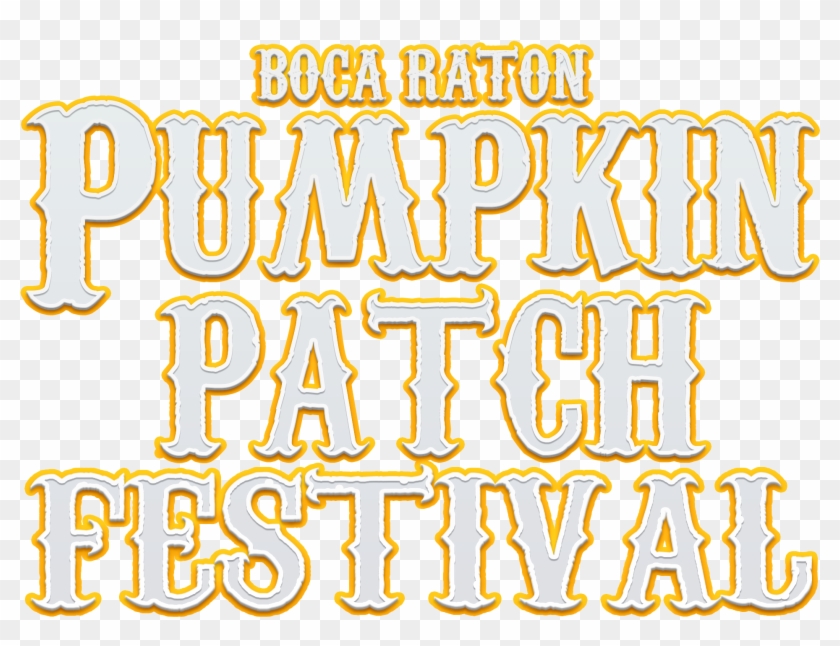 Boca Pumpkin Patch Festival - Calligraphy Clipart #921672