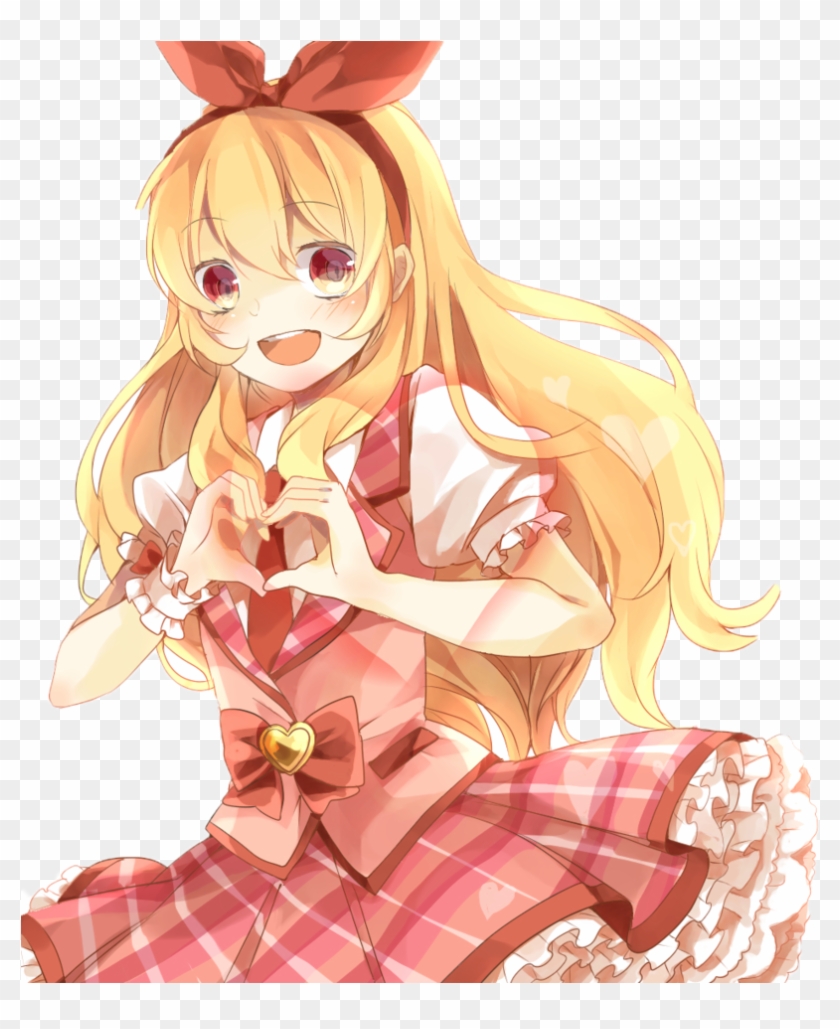 Happy Anime Girl Png Clipart