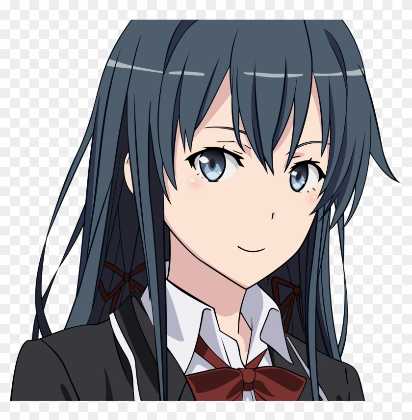 Anime Transparent Background - Yukino Yukinoshita Clipart