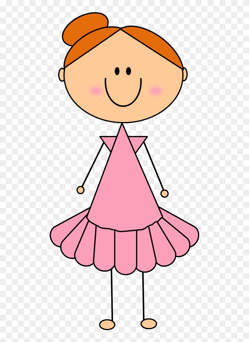 Ballerinas Sisters And Families Oh My Clip - Sister Stick Figure Clipart - Png Download