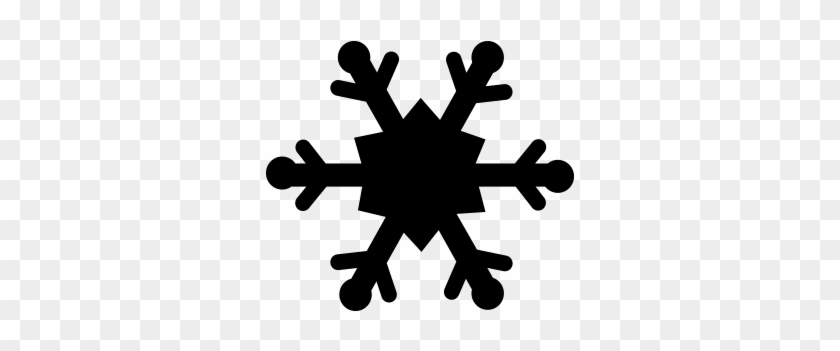 Free Snowflake Icon Png Vector - Symbol For A Blizzard Clipart