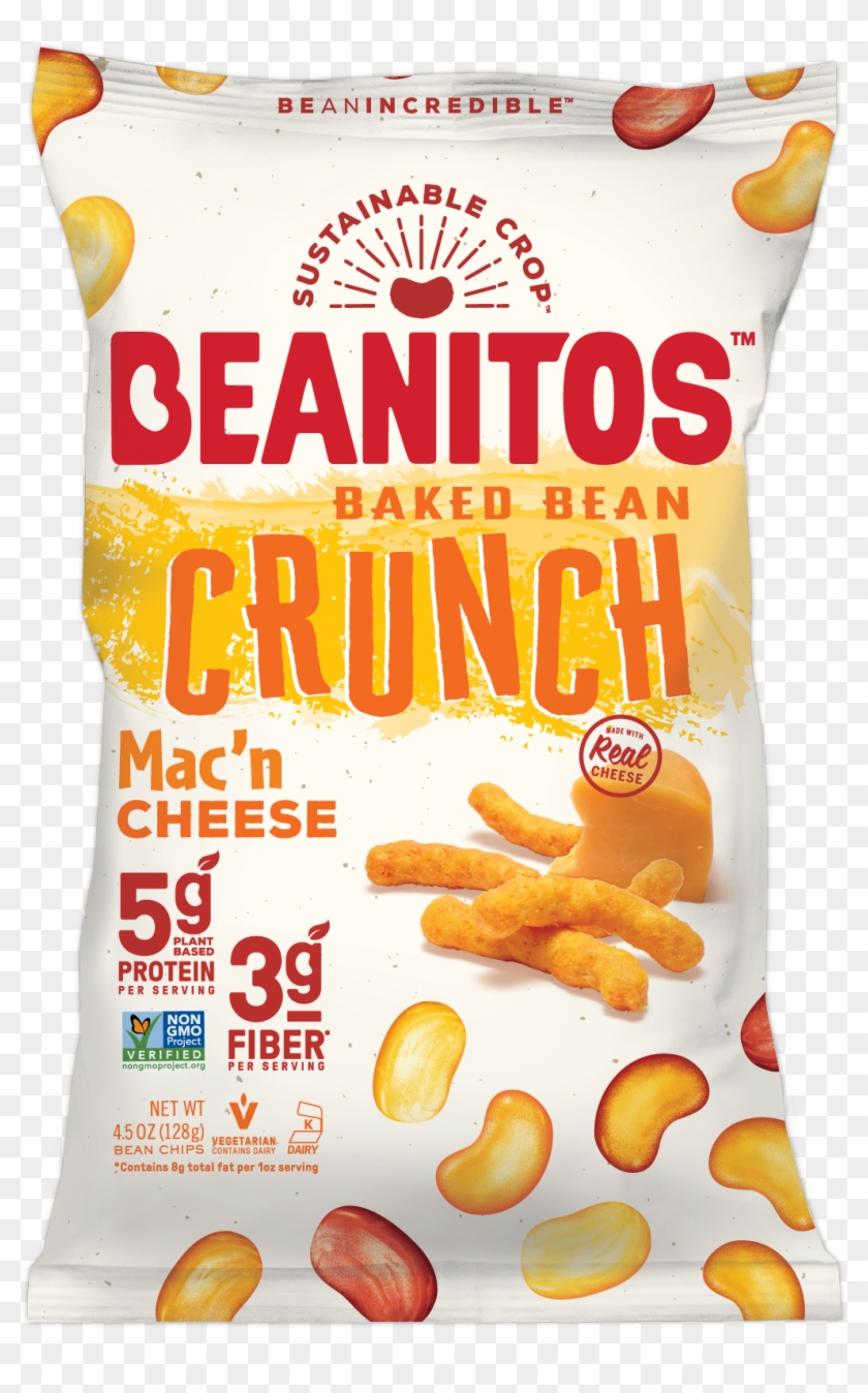 Mac'n Cheese Crunch Baked Bean Chips - Potato Chip Clipart