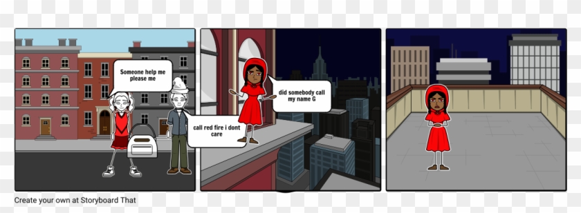 Red Fire - Cartoon Clipart