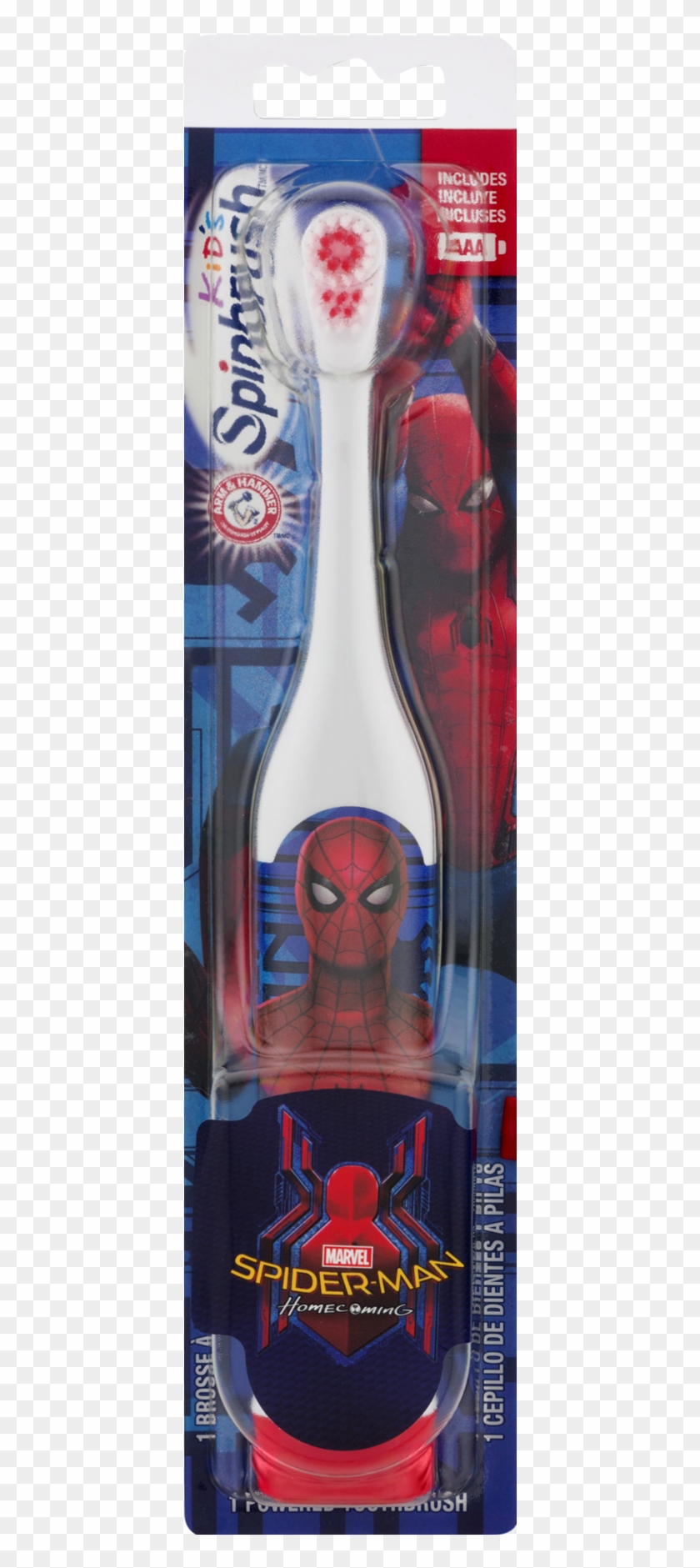 Arm & Hammer Kid's Spinbrush Marvel Spiderman Homecoming, - Arm & Hammer Clipart
