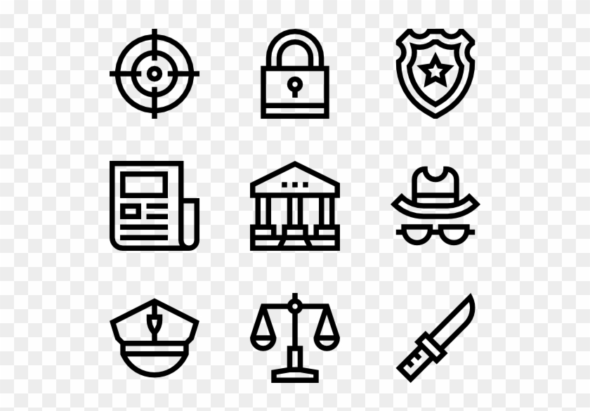 Law And Justice - Friend Icon Transparent Background Clipart #923207