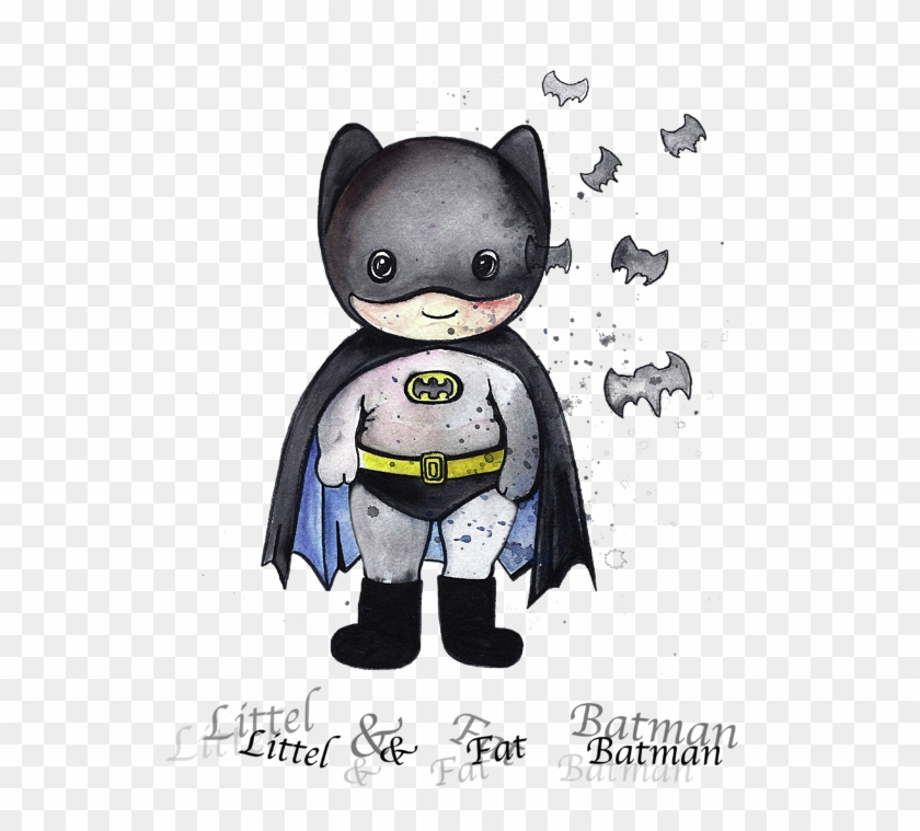 Bleed Area May Not Be Visible - Batman Men's Clipart