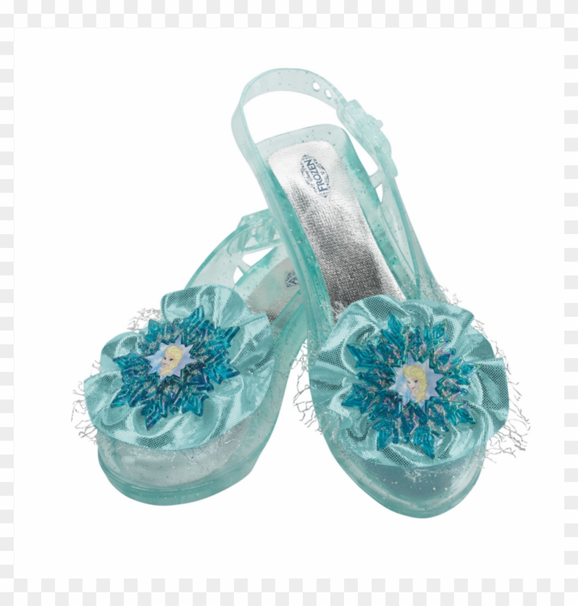 Elsa Frozen Girls Shoes - Elsa Shoes Clipart