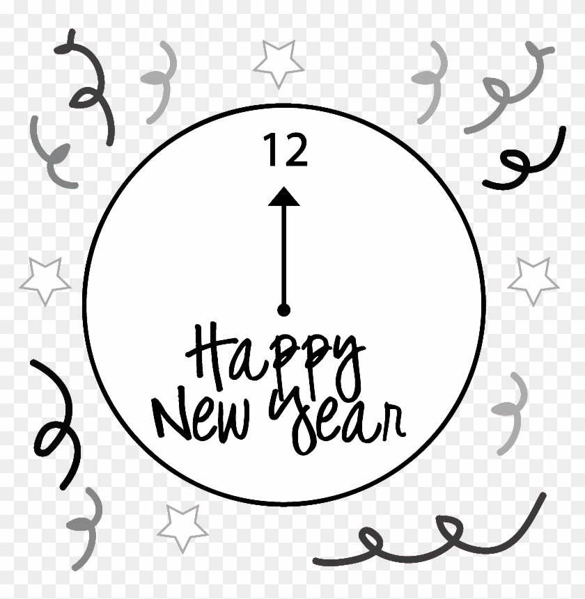 Clip Freeuse Stock Happy Year Clip Art Images - New Years Clipart Png Transparent Png #923492