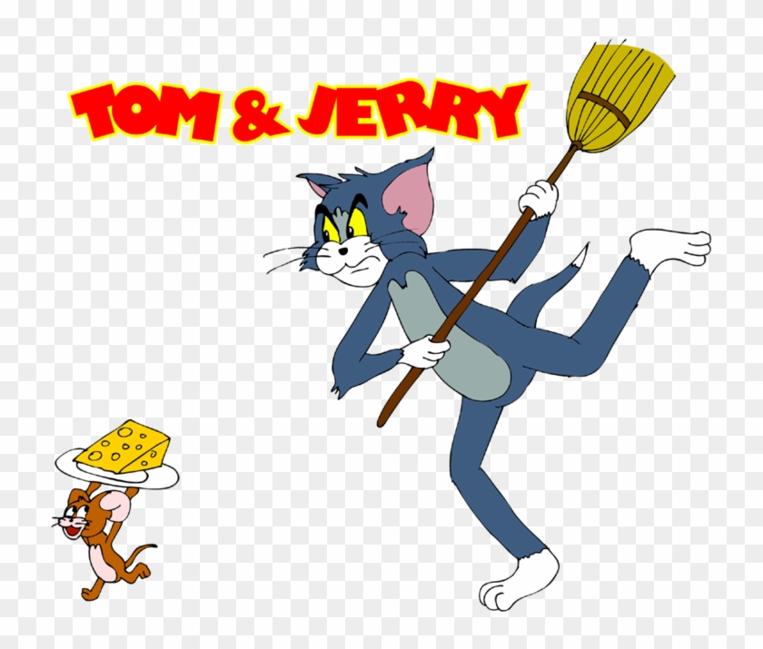 Running Image Of Jerry And Tom - Tom And Jerry Chase Clipart #924093