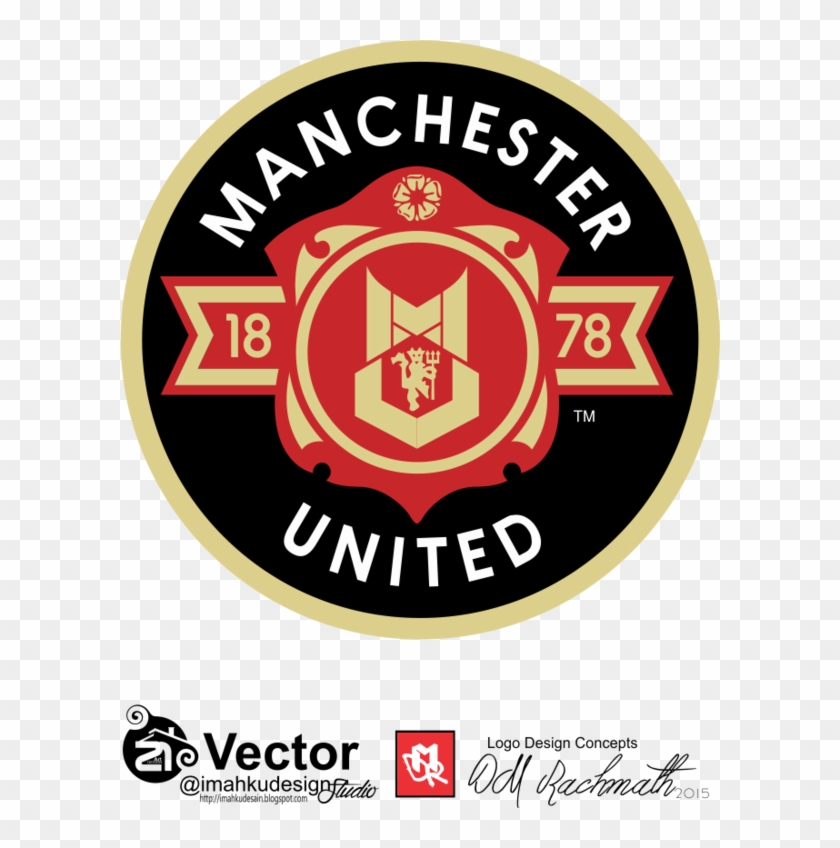 Manchester United Logo Concept Dmr By Imahkudesain - Man United V Arsenal Clipart