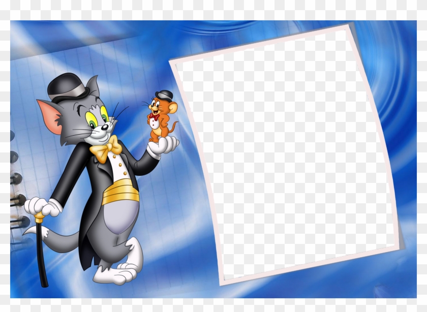 Tom And Jerry Frame Wallpaper For Desktop - Funny Cartoon Good Morning Clipart